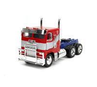 Transformers Rise of The Beast 1:24 Optimus Prime w/Robot On Chassis Die-Cast Ca