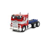 Transformers Rise of The Beast 1:32 Optimus Prime w/Robot On Chassis Die-Cast Ca