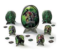Transformers: Rise of the Beasts - Centrotavola (4 misure uniche), 1 pezzo, perfetto per feste e celebrazioni