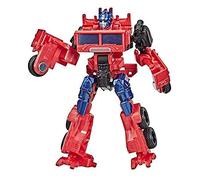 Transformers Rise of The Beasts Optimus Prime Figure, Autobots Unite, 7,6 cm, rosso e blu, età 6+