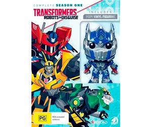 Transformers Robots In Disguise: Season 1 (Bonus Pop Vinyl) (4 Dvd) [Edizione: Australia]