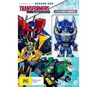 Transformers: Robots in Disguise Season 1 plus Optimus Prime Figurine 4-DVD Box Set