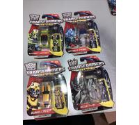 TRANSFORMERS RPMS BUMBLEBEE Megatron Ratchet Optimus Prime Set