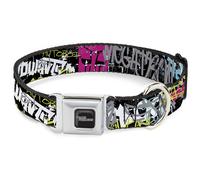 Transformers Seatbelt Buckle Dog Collar Transformers Icons and Graffiti Collag