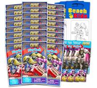 Transformers Set di mini bomboniere per feste di compleanno per bambini, confezione con 24 mini confezioni da gioco Transformers One con pagine da colorare, adesivi, pastelli, sacchetti per sacchetti,