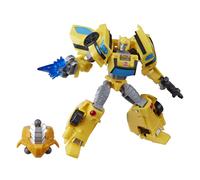 Transformers Spielzeug Cyberverse Deluxe Class Bumblebee Actionfigur Sting Shot Attack Move and Build-A-Figure Teil f r Kinder ab 6 Jahren, 5 Zoll