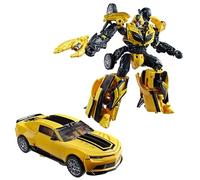 Transformers Studio Series, action figure convertibile di Bumblebee da 12,5 cm, L'era dell'estinzione, serie Deluxe Class, giocattolo 8+