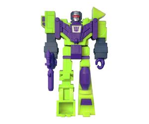 Transformers Super7 15.2cm Reaction Figura Evil Decepticon Devastatore