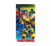 Transformers Telo Da Bagno Bambini Cotone 140cm x 70cm Optimus Prime