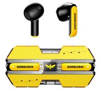 Transformers TF-T01 Auricolari wireless Bluetooth 5.4 con bassi profondi e microfono intelligente Cancellazione rumore IPX5 impermeabili per Android iOS