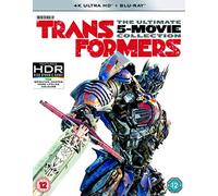 Transformers: The Last Knight- 5 Film Collection (11 Discs Including Bonus Disc) (Bd+Uhd) [Edizione: Regno Unito]