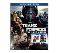 Transformers: The Last Knight – Michael Bay – Blu-ray + DVD – Edizione limitata con borsa