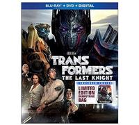 Transformers: The Last Knight – Michael Bay – Blu-ray + DVD – Edizione limitata con borsa