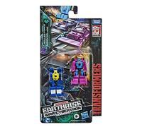 TRANSFORMERS Toys Generations War for Cybertron: Earthrise Micromaster WFC-E15 Race Track Patrol confezione da 2 - bambini da 8 anni in su, 1,5 pollici