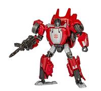 Transformers Toys Studio Series Deluxe War for Cybertron 07 Gamer Edition Sideswipe, action figure di conversione da 11,4 cm, 8+