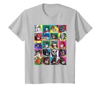 Transformers Transformer Squares Maglietta, Bambini, Argento, 4 Anni