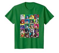 Transformers Transformer Squares Maglietta, Bambini, Verde Mela, 6 Anni