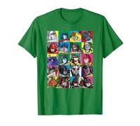 Transformers Transformer Squares Maglietta, Uomo, Verde Mela, XL