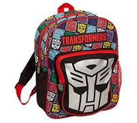 Transformers Zaino ufficiale per ragazzi per il rientro a scuola dell'asilo bambini grande capacità Autobots Bumblebee, Optimus Prime e Megatron zaino sportivo borsa pranzo borsa da viaggio borsa da