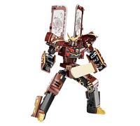 Transforming Robot Action Figure, Educational Brain Blocks, Childrens Developmental Construction Playset | Interactive Science Technology Engineering Gift, Birthday Party Indoor Play