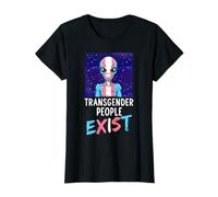 Transgender Alien LGBTQ Transgender Le Persone Transgender Maglietta
