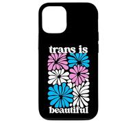 Transgender Floral Retro Flowers Trans Pride Colors Boho Custodia per iPhone 12/12 Pro