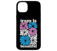 Transgender Floral Retro Flowers Trans Pride Colors Boho Custodia per iPhone 14 Plus