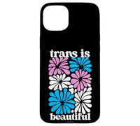 Transgender Floral Retro Flowers Trans Pride Colors Boho Custodia per iPhone 15 Plus