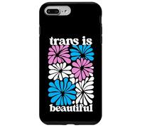 Transgender Floral Retro Flowers Trans Pride Colors Boho Custodia per iPhone 7 Plus/8 Plus