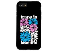 Transgender Floral Retro Flowers Trans Pride Colors Boho Custodia per iPhone SE (2020) / 7/8