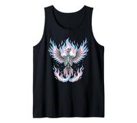 Transgender Phoenix Halloween Trans Flag Rising from Ashes Canotta