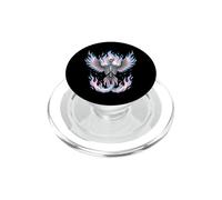 Transgender Phoenix Halloween Trans Flag Rising From Ashes PopSockets PopGrip per MagSafe