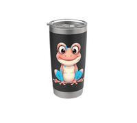 Transgender Pride Frog Trans Bicchiere termico in acciaio inox doppia parete