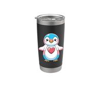 Transgender Pride Penguin Trans Bicchiere termico in acciaio inox doppia parete