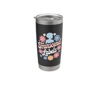 Transgender Pride Trans Bicchiere termico in acciaio inox doppia parete