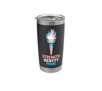 Transgender Pride Trans Diritti Bicchiere termico in acciaio inox doppia parete