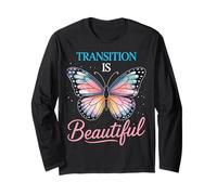 Transgender Pride Transizione transizione è bella Maglia a Manica