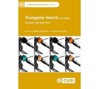 Transgenic Insects: Techniques and Applications