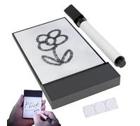 Transient Artboard - Instantly Change the Picture Notepad for Magic Tricks, Drawing Board Magic Props, Magic Tricks Props Drawing Board, Interactive Fun Expressing Flick Pad for Couples, Pranks, Tr