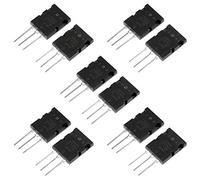 Transistore di amplificazione Audio Nero ad Alta Potenza 5 Paia Transistor 2SC5200 Abbinato Transistor Audio di precisione ad Alta Potenza 2SC5200