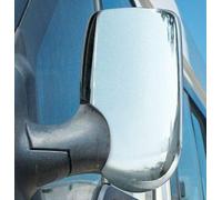 TRANSIT MK6 & MK7 ABS cromato Wing Mirror Covers 2 pezzi (2000-2013)