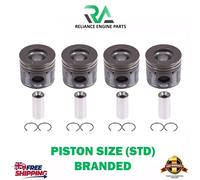 Transit Tourneo Ranger Ford 2.2 Pistone Con Anelli Set X4 Std TDCI Diesel