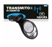 Transitox - Trasmettitore FM Bluetooth, 12 V, per auto, USB, SD