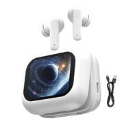 Translation Earbuds - Noise Cancellation Wireless AI Real-Time Headphones for Men and Women, Travel, Learning, Business Trips, Work, Study, College, Sports, Gym, Indoor and Outdoor Use, Comfortable, P