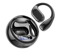 Translation Earbuds Trans Time 144 Lingue Traduttore con App, Auricolari Wireless Bluetooth 5.49 per Android, Chiamate Musicali e Conversazioni Chiari (BLACK)