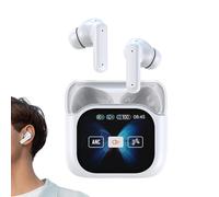 Translation Earbuds - Translator Earbuds Real Time, Language Translatorr Earbud, Real-Time Noise Cancelling Earphone Led Display for Study Men Students Learning, Language Translator Earbud