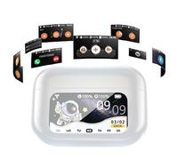 Translation Earbuds - Wireless Language Converter, Instant Communication Support for Smooth Conversational, Compact Rechargeable Design, Electronic Earbud with Clear Audio, Smart Device Tool for Men