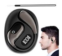Translation Earphones Device, Portable Translator Earbuds, Wireless Voice Translator, Real-Time Interpretation Feature, Noise-Canceling Microphone, Long Battery Life, Great for Travel Business