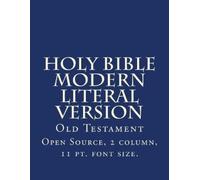 Translation The MLV Team God Holy Bible Modern Literal Version (Tascabile)