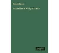 Translations in Poetry and Prose
